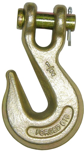 Grade 80 5/16 clevis Grab Hook. Hooks, chains, slip, grab, weld, clevis, pin,  chain, b a