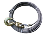 Winch Cable For Sale.  Fiber Core Wire Rope With A Swivel Hook For Tow Trucks & Winches - Jerr Dan Towing, Recovery, Transport.