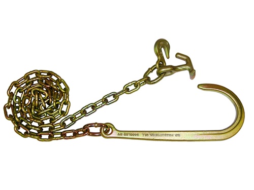 5/16″ (7.93 mm) Tow Chain with Hooks - 14′ (4.26 m)